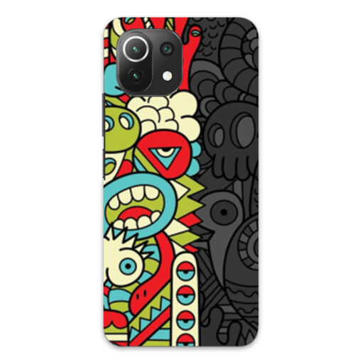 Mi 11 Lite Mobile Cover Ancient Art