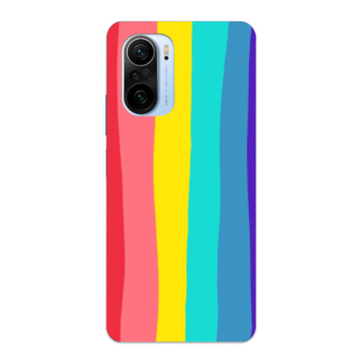 Mi 11x Mobile Cover Bright Rainbow