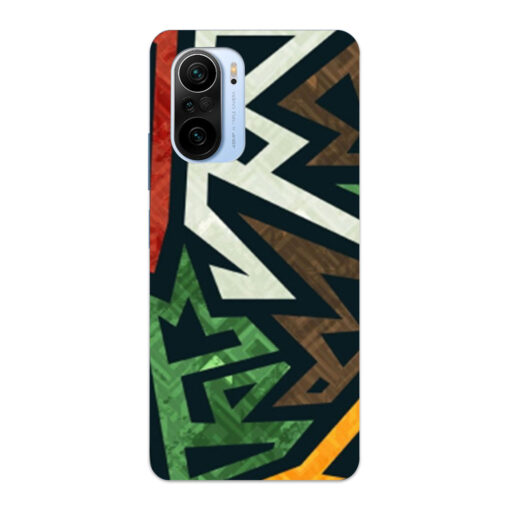 Mi 11x Mobile Cover Multicolor Abstracts