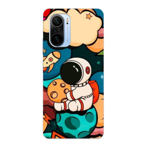 Mi 11x Mobile Cover Space Character