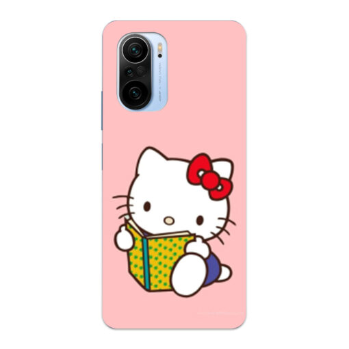 Mi 11x Mobile Cover Studying Cute Kitty