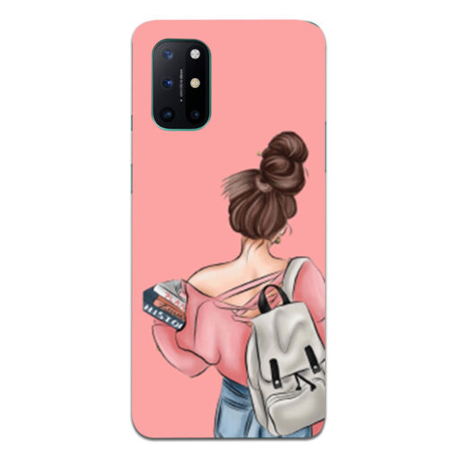 Oneplus 8t Mobile Cover College Girl