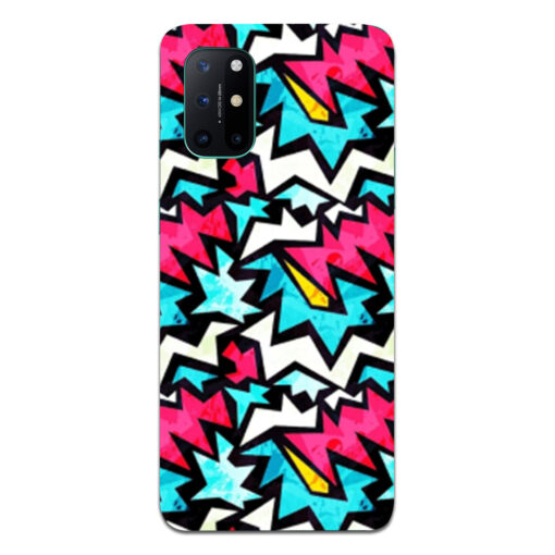 Oneplus 8t Mobile Cover Colorful Abstract