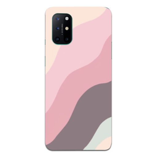 Oneplus 8t Mobile Cover Colorful Curvy Line