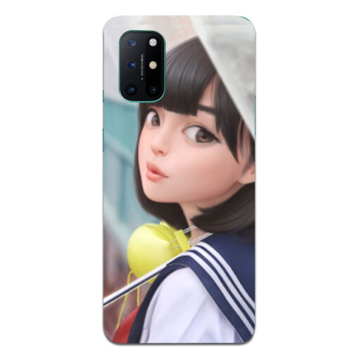 Oneplus 8t Mobile Cover Doll Girl
