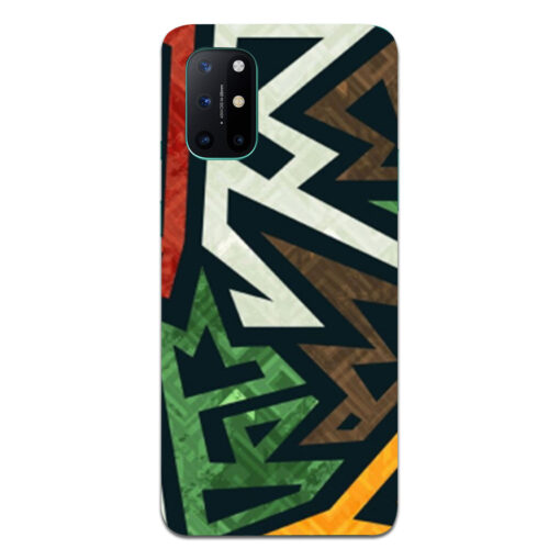 Oneplus 8t Mobile Cover Multicolor Abstracts