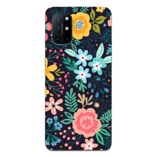Oneplus 8t Mobile Cover Multicolor Design Floral FLOA