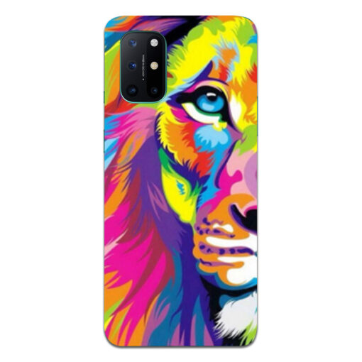 Oneplus 8t Mobile Cover Multicolor Lion