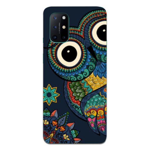 Oneplus 8t Mobile Cover Multicolor Owl