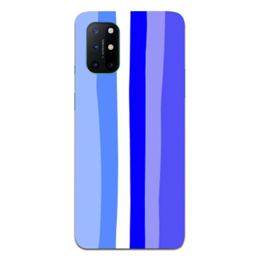 Oneplus 8t Mobile Cover Ocean Blue Rainbow
