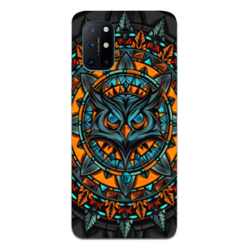 Oneplus 8t Mobile Cover Orange Amighty Owl