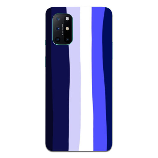 Oneplus 8t Mobile Cover Prussian Blue Shade Rainbow