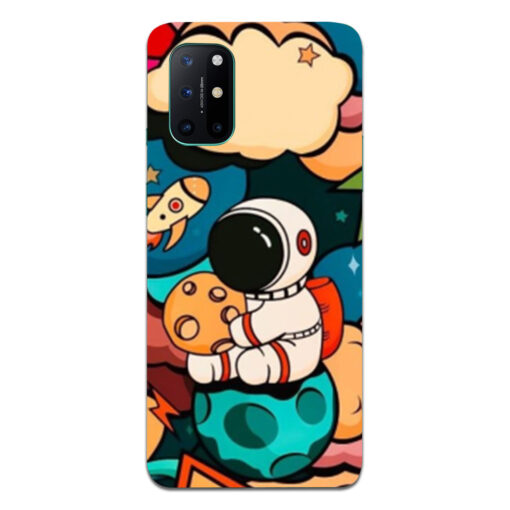 Oneplus 8t Mobile Cover Space Character
