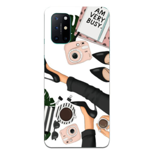 Oneplus 8t Mobile Cover Trendy Girl