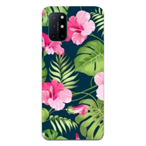 Oneplus 8t Mobile Cover Tropical Leaf DE4