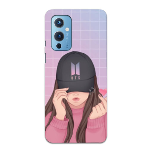 Oneplus 9 Mobile Cover BTS Girl