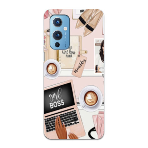 Oneplus 9 Mobile Cover Boss Girl Mobile Cover