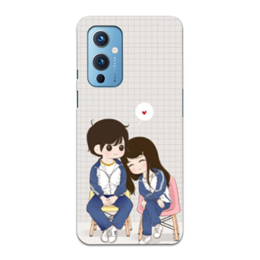 Oneplus 9 Mobile Cover Cute Couple