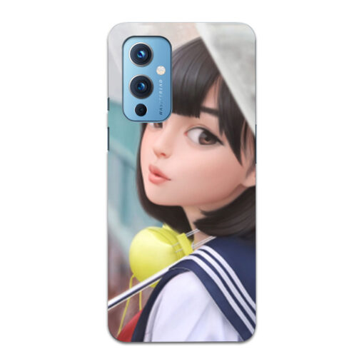 Oneplus 9 Mobile Cover Doll Girl