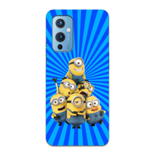 Oneplus 9 Mobile Cover Minions