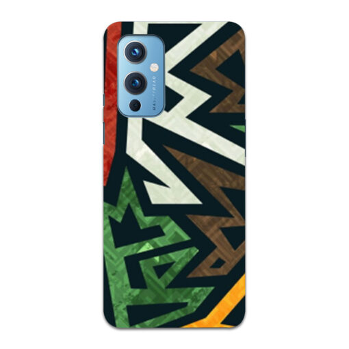 Oneplus 9 Mobile Cover Multicolor Abstracts
