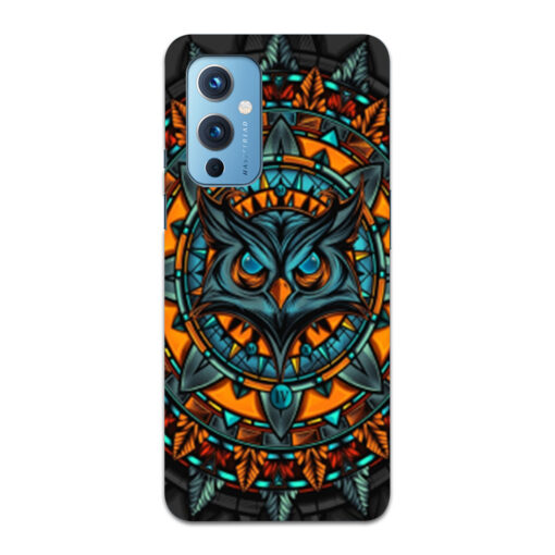 Oneplus 9 Mobile Cover Orange Amighty Owl