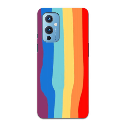 Oneplus 9 Mobile Cover Rainbow