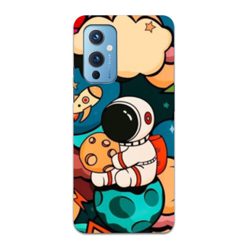Oneplus 9 Mobile Cover Space Character