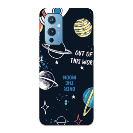 Oneplus 9 Mobile Cover Space Fun Doodle