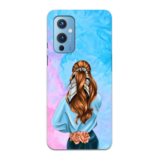Oneplus 9 Mobile Cover Stylish Girl 3D