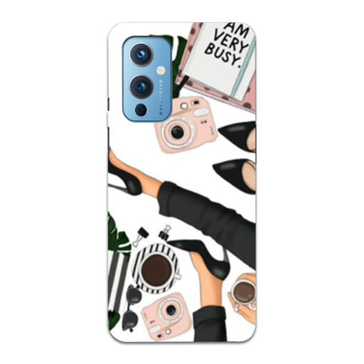 Oneplus 9 Mobile Cover Trendy Girl