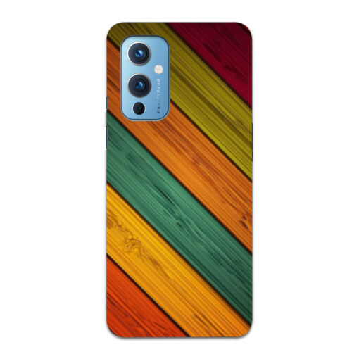 Oneplus 9 Mobile Cover Wooden Print