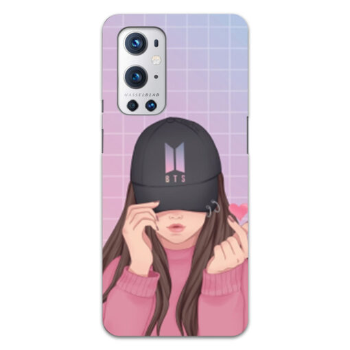 Oneplus 9 Pro Mobile Cover BTS Girl