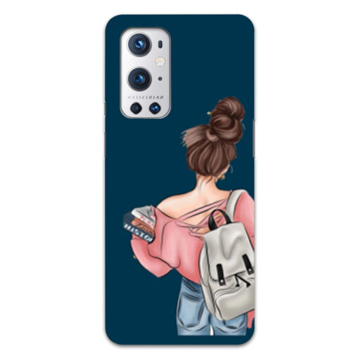 Oneplus 9 Pro Mobile Cover Beautiful College Girl