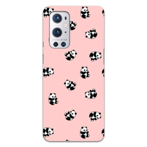 Oneplus 9 Pro Mobile Cover Cute Panda