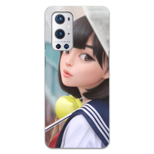Oneplus 9 Pro Mobile Cover Doll Girl