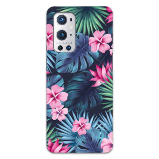 Oneplus 9 Pro Mobile Cover Leafy Floral