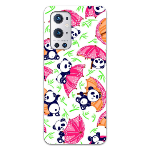 Oneplus 9 Pro Mobile Cover Little Pandas Back Cover