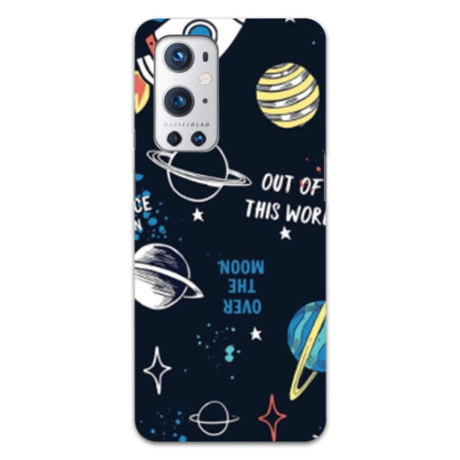 Oneplus 9 Pro Mobile Cover Space Fun Doodle