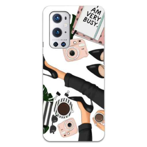 Oneplus 9 Pro Mobile Cover Trendy Girl