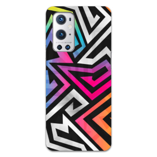 Oneplus 9 Pro Mobile Cover Trippy Abstract