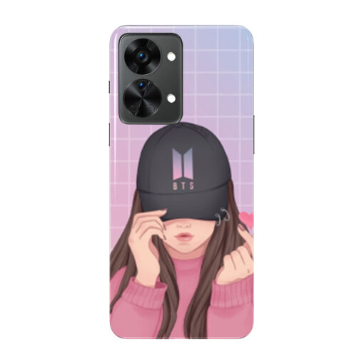Oneplus Nord 2 Mobile Cover BTS Girl