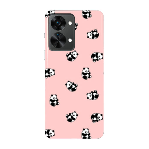 Oneplus Nord 2 Mobile Cover Cute Panda
