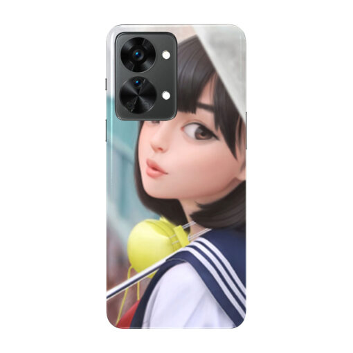Oneplus Nord 2 Mobile Cover Doll Girl