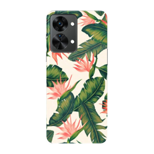 Oneplus Nord 2 Mobile Cover Floral Designer