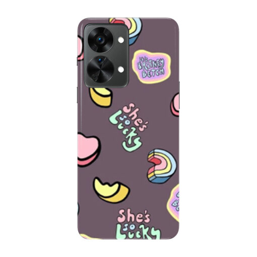 Oneplus Nord 2 Mobile Cover Foodie Doodle