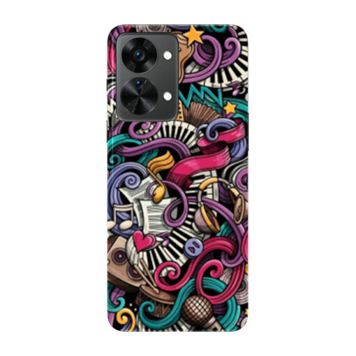 Oneplus Nord 2 Mobile Cover Guitar Lover