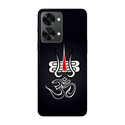 Oneplus Nord 2 Mobile Cover Om With Trishul