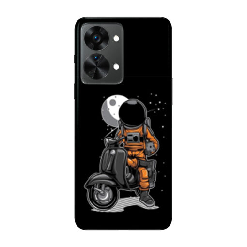 Oneplus Nord 2 Mobile Cover Scooter In Space