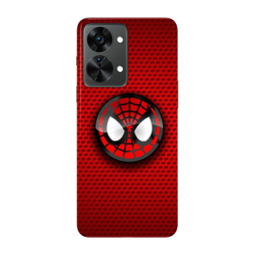 Oneplus Nord 2 Mobile Cover Spiderman Mask Back Cover